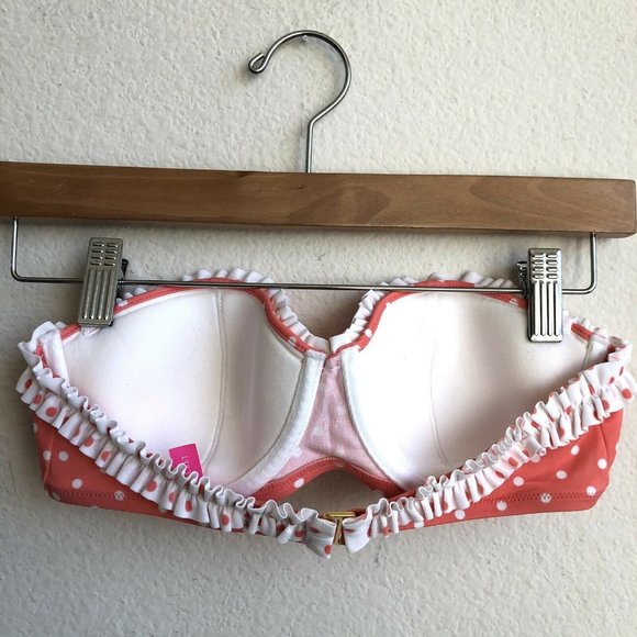 Victoria's Secret Swim Polka Dot Bikini Set 34C S - Picture 5 of 12